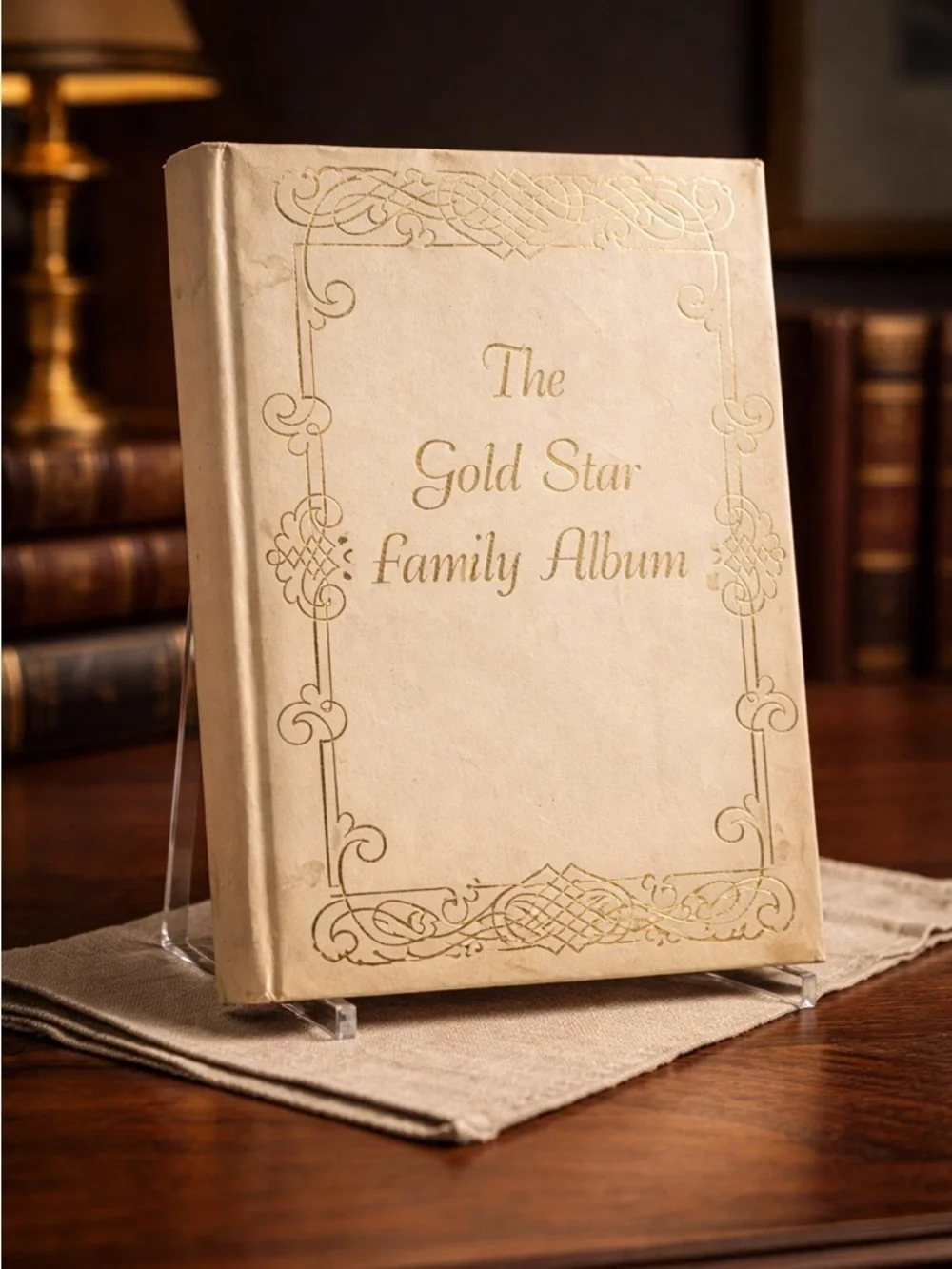EUC - The Gold Star Family Album Hard Back Cover 1966 Christian